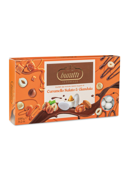 Caramello salato e gianduia - buratticonfetti.com